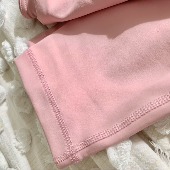 | high-performance soft pink compression workout legging | - Picture 8 of 9